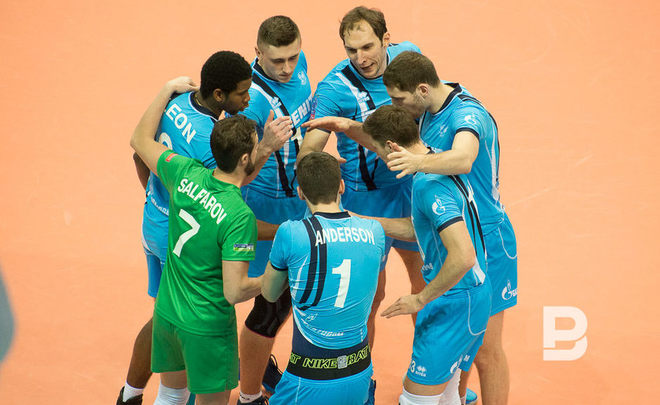 Казанский «Зенит» сыграет с «Газпром-Югрой» в рамках мужской Суперлиги по волейболу
