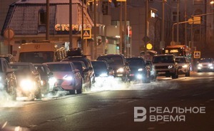 Пробки в Казани достигли 7 баллов