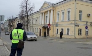 В Казани иномарка сбила мотоцикл, двое пострадали