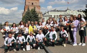 Спортсменов-стрелков чествовали в казанском Кремле