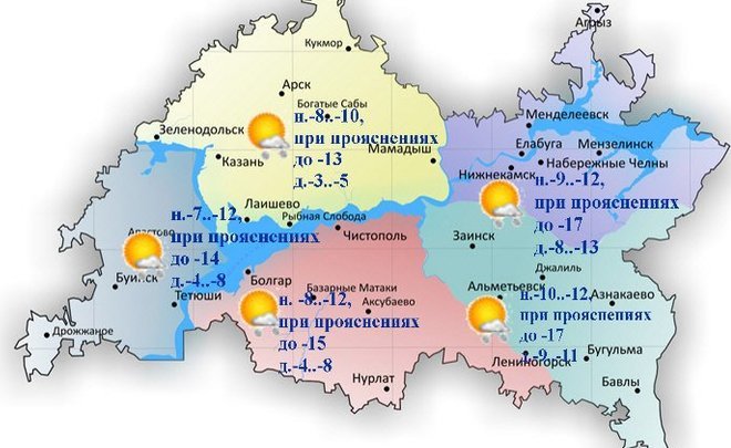 Погода набережные челны на 10 дней точный