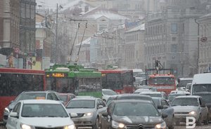 В Казани образовались 10-балльные пробки