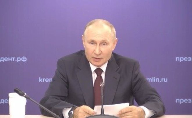 Владимир Путин проводит заседание набсовета движения детей и молодежи