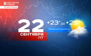 Сегодня в Казани потеплеет до +25 градусов