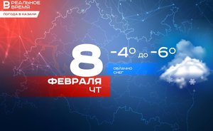Сегодня в Казани гололедица и до -6 градусов