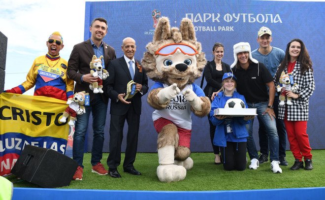 Экс-игрок мадридского «Реала» открыл в Казани Парк футбола ЧМ-2018