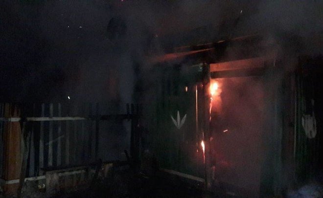 В Башкирии при пожаре погибли двое людей