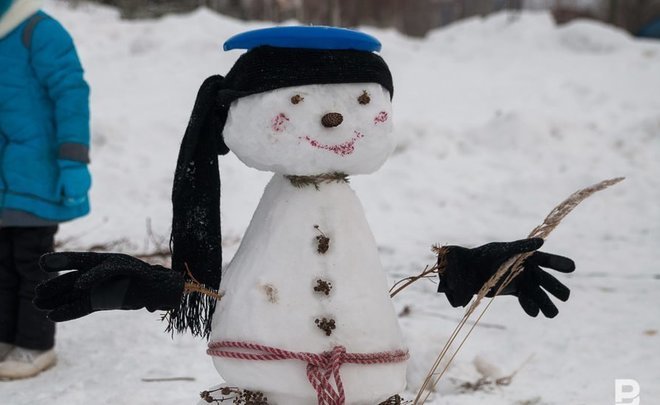 В Казани пройдет конкурс на лучшего снеговика