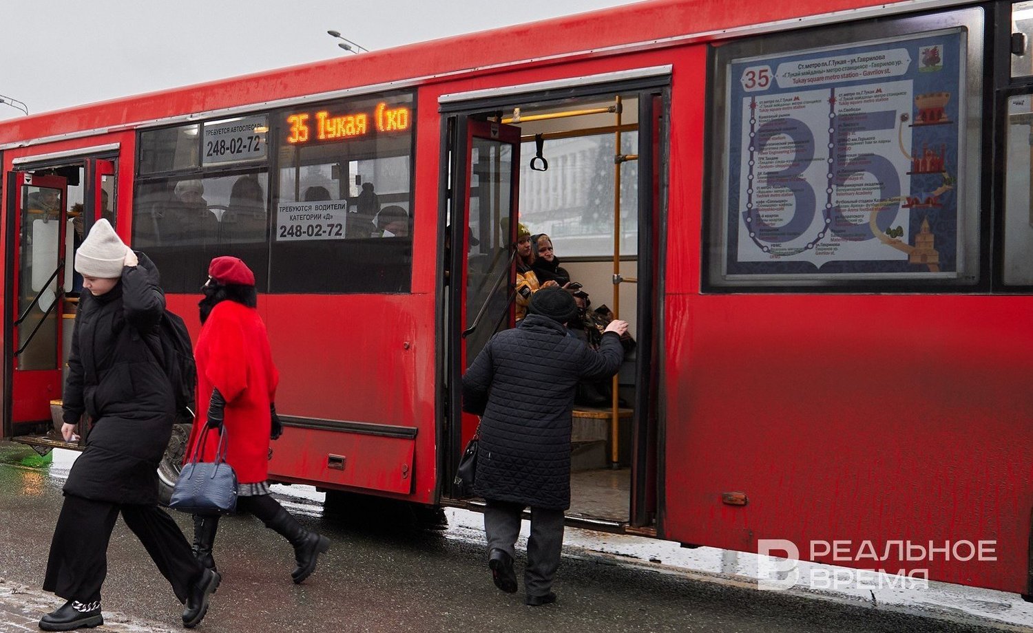 В новогоднюю ночь в Казани продлят работу общественного транспорта —  Реальное время