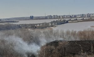 Пожарные тушат возгорание в «Русско-Немецкой Швейцарии» — фото