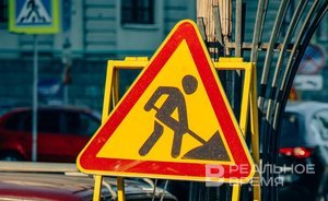 В Казани до 30 декабря закроют тротуар возле моста по улице Назарбаева