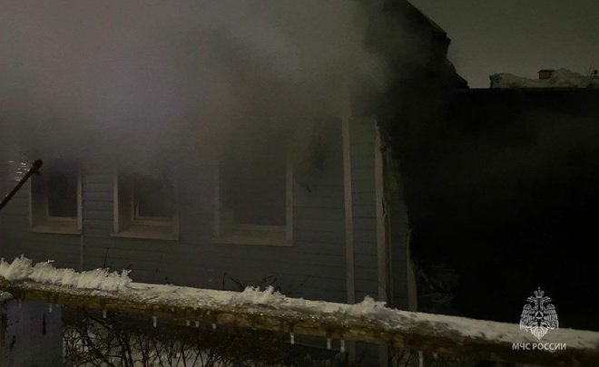 На пожаре в Зеленодольске погибли два пенсионера